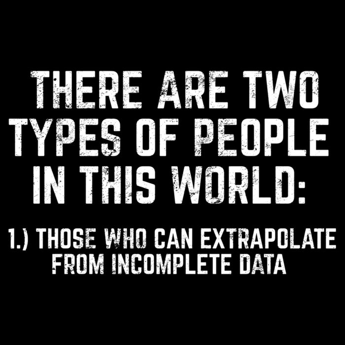 There Are Two Types Of People In This World Mathematic Stats Gift Bucket Hat