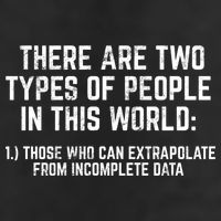 There Are Two Types Of People In This World Mathematic Stats Gift Trucker Hat