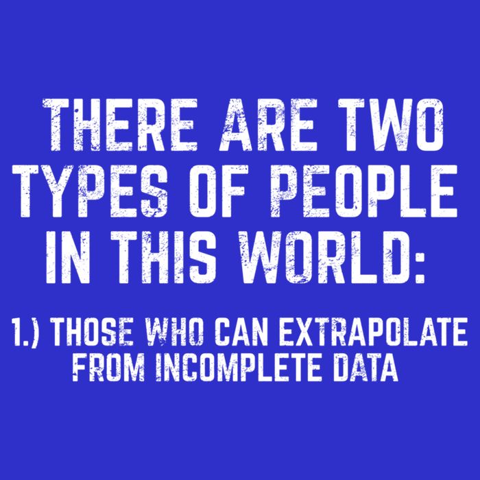 There Are Two Types Of People In This World Mathematic Stats Gift Mousepad