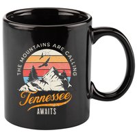 Tennessee Awaits The Mountains Are Calling Smokey Mountains 11oz C Handle Ceramic Mug