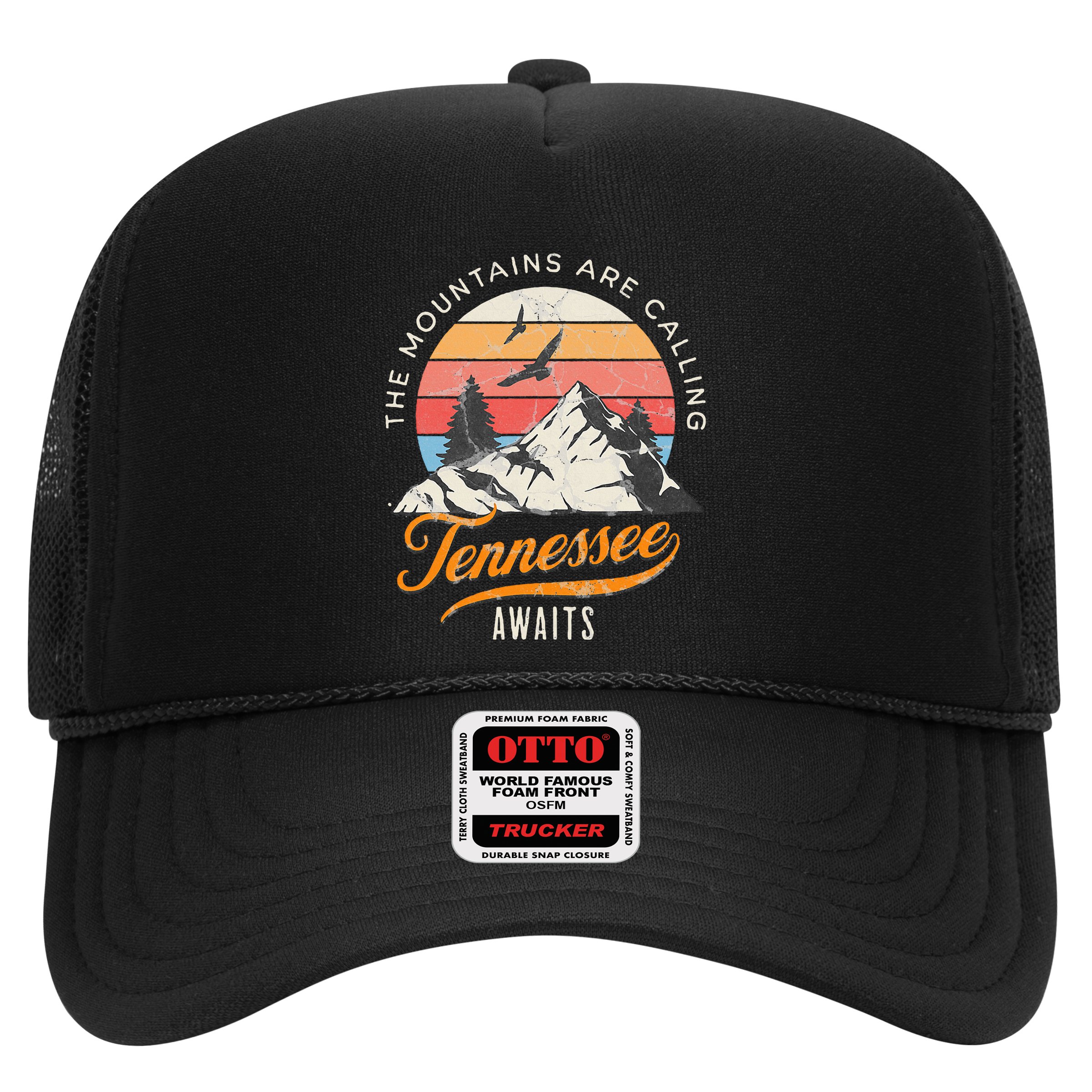 Tennessee Awaits The Mountains Are Calling Smokey Mountains Hat