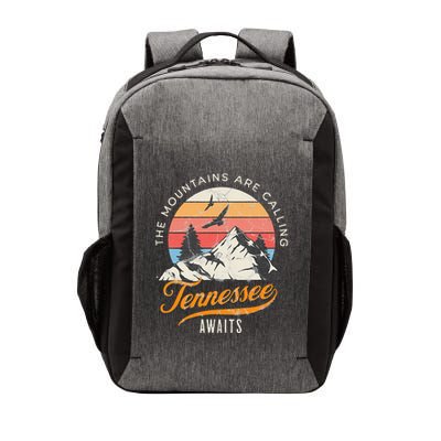 Tennessee Awaits The Mountains Are Calling Smokey Mountains Vector Backpack