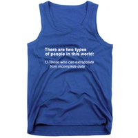 There Are Two Types Of People In This World Gift Tank Top