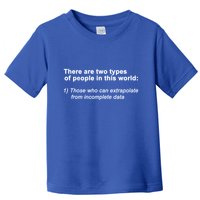 There Are Two Types Of People In This World Gift Toddler T-Shirt