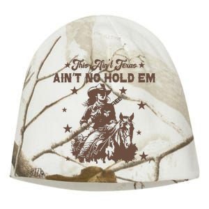 This AinT Texas AinT No Hold Em Kati - Camo Knit Beanie