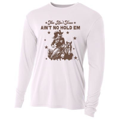 This AinT Texas AinT No Hold Em Cooling Performance Long Sleeve Crew