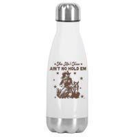 This AinT Texas AinT No Hold Em Stainless Steel Insulated Water Bottle