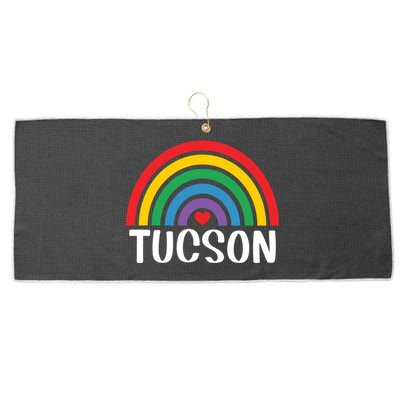 Tucson Arizona Travel I Love Tucson Usa Gift Large Microfiber Waffle Golf Towel