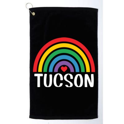 Tucson Arizona Travel I Love Tucson Usa Gift Platinum Collection Golf Towel