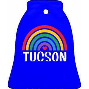 Tucson Arizona Travel I Love Tucson Usa Gift Ceramic Bell Ornament