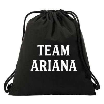 Team Ariana Drawstring Bag