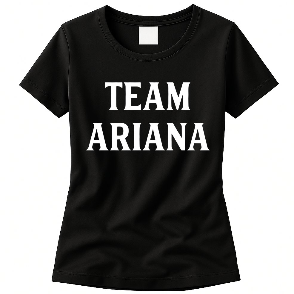Team Ariana Womens T-Shirt