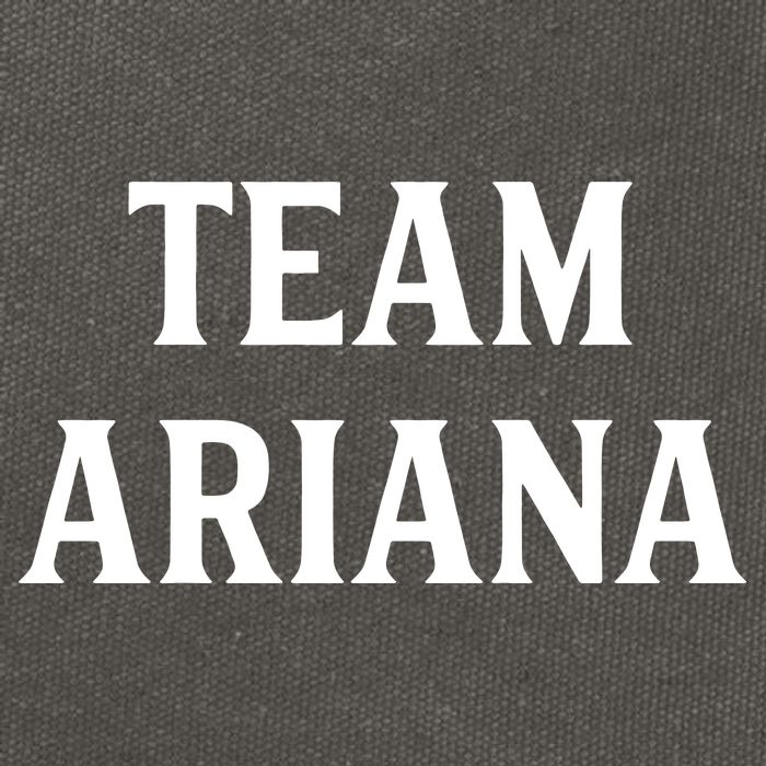 Team Ariana Cotton Canvas Backpack