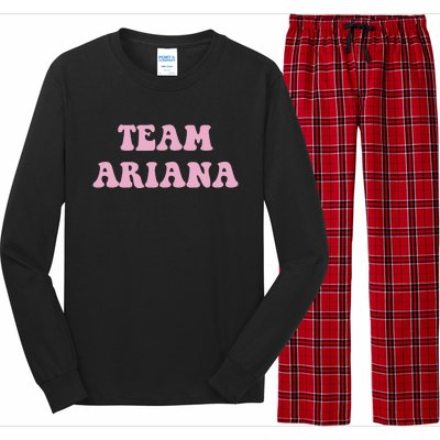 Team Ariana Long Sleeve Pajama Set