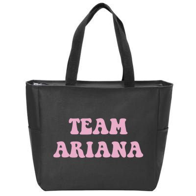 Team Ariana Zip Tote Bag