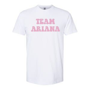 Team Ariana Softstyle CVC T-Shirt