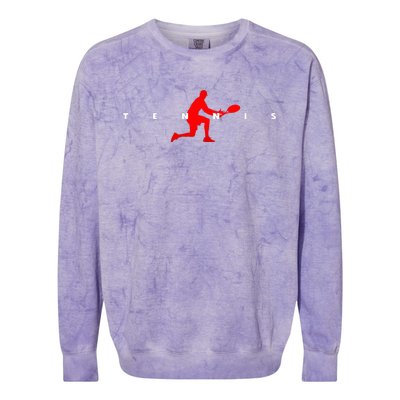 Tennis Apparel Tennis Colorblast Crewneck Sweatshirt