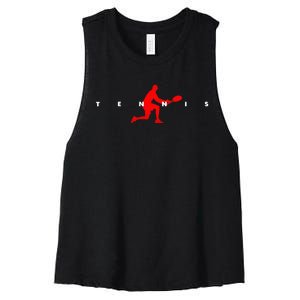 Tennis Apparel Tennis Women's Racerback Cropped Tank