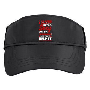 Trinidad and Tobago Flag Trinidadian Funny Quote Adult Drive Performance Visor