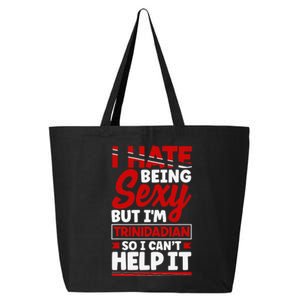 Trinidad and Tobago Flag Trinidadian Funny Quote 25L Jumbo Tote