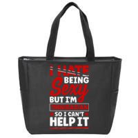 Trinidad and Tobago Flag Trinidadian Funny Quote Zip Tote Bag