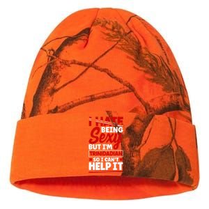 Trinidad and Tobago Flag Trinidadian Funny Quote Kati Licensed 12" Camo Beanie