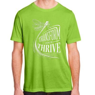 Transform And Thrive Dragonfly Renewal Adult ChromaSoft Performance T-Shirt