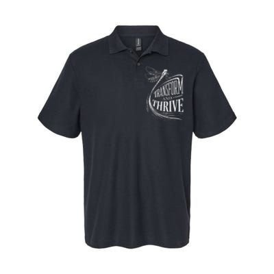 Transform And Thrive Dragonfly Renewal Softstyle Adult Sport Polo