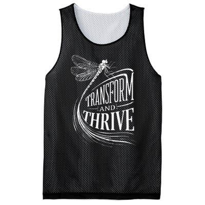 Transform And Thrive Dragonfly Renewal Mesh Reversible Basketball Jersey Tank