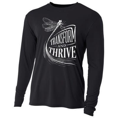 Transform And Thrive Dragonfly Renewal Cooling Performance Long Sleeve Crew