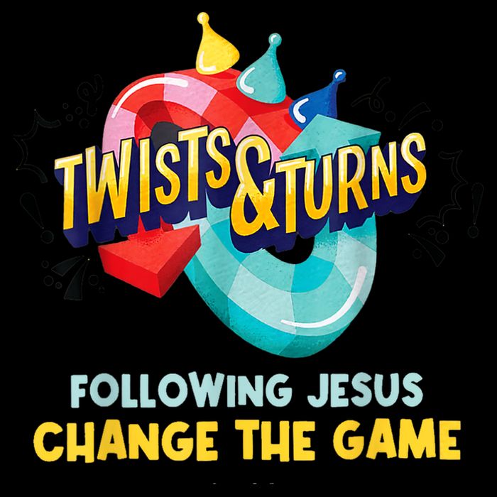 Twists And Turns VBS Follow Jesus Change The Games Drawstring Bag