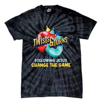 Twists And Turns VBS Follow Jesus Change The Games Tie-Dye T-Shirt