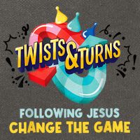 Twists And Turns VBS Follow Jesus Change The Games Cotton Canvas Backpack
