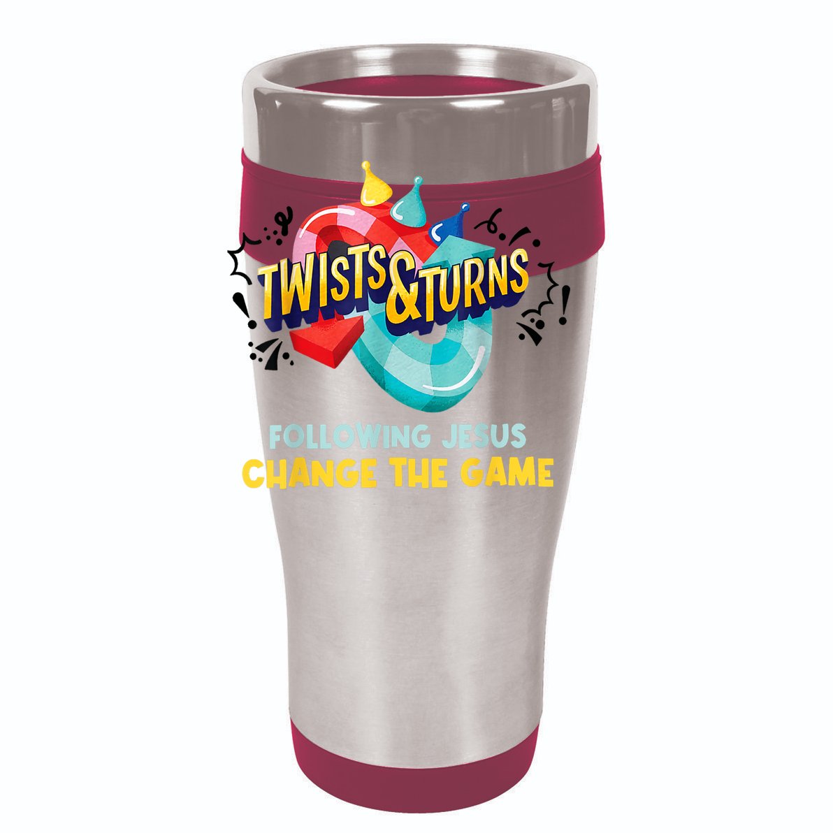 Twists And Turns VBS Follow Jesus Change The Games Cooling Performance Crew T-Shirt