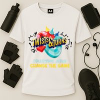 Twists And Turns VBS Follow Jesus Change The Games Cooling Performance Crew T-Shirt