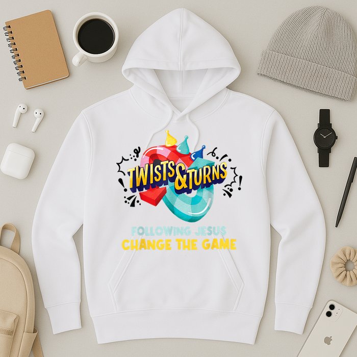 Twists And Turns VBS Follow Jesus Change The Games Hoodie