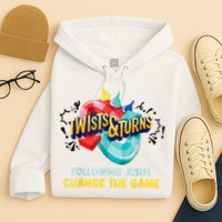 Twists And Turns VBS Follow Jesus Change The Games Hoodie