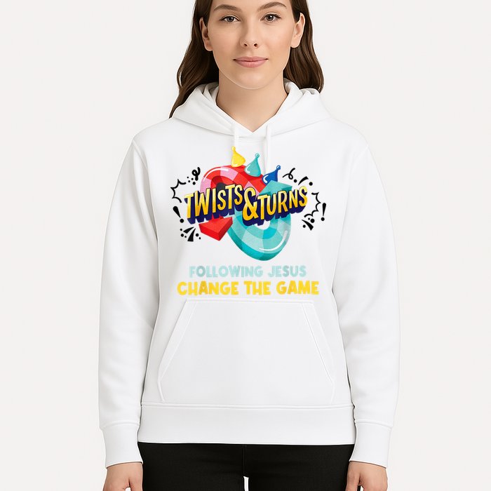 Twists And Turns VBS Follow Jesus Change The Games Hoodie
