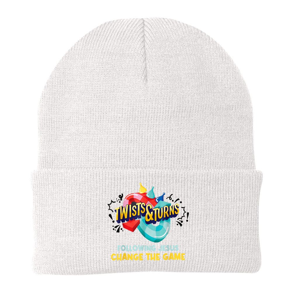 Twists And Turns VBS Follow Jesus Change The Games Beanie