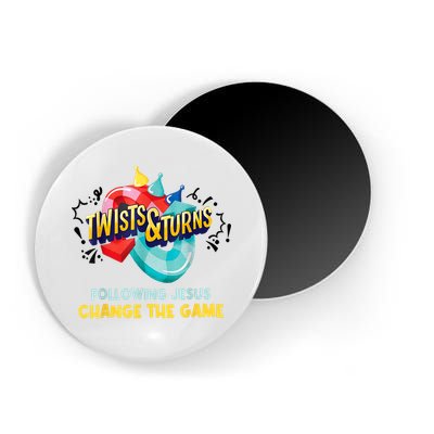 Twists And Turns VBS Follow Jesus Change The Games Magnet