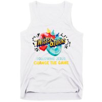 Twists And Turns VBS Follow Jesus Change The Games Tank Top