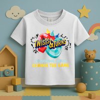 Twists And Turns VBS Follow Jesus Change The Games Toddler T-Shirt