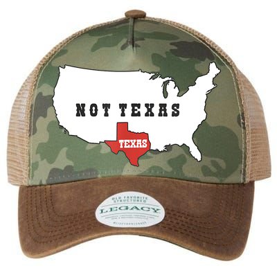 Texas And The Quote No Texas Legacy Tie Dye Trucker Hat