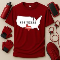 Texas And The Quote No Texas Performance Shirt