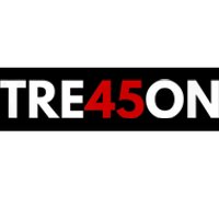 TRE45ON Anti Trump Treason 45 Bumper Sticker