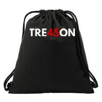 TRE45ON Anti Trump Treason 45 Drawstring Bag