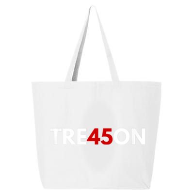 TRE45ON Anti Trump Treason 45 25L Jumbo Tote