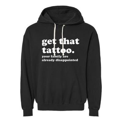 Tattoo Artist Tattoo Lover Tattooist Funny Saying Garment-Dyed Fleece Hoodie