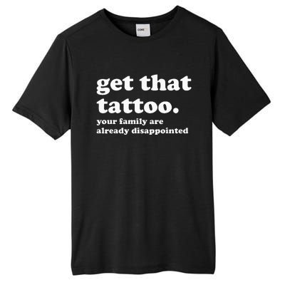 Tattoo Artist Tattoo Lover Tattooist Funny Saying Tall Fusion ChromaSoft Performance T-Shirt