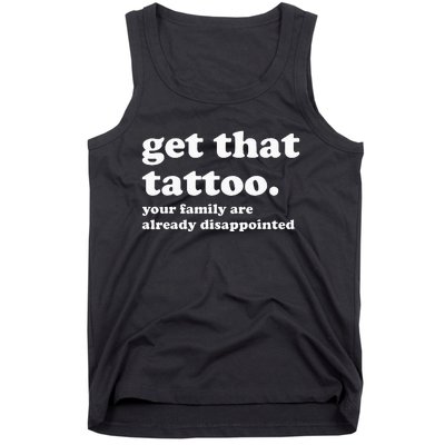 Tattoo Artist Tattoo Lover Tattooist Funny Saying Tank Top